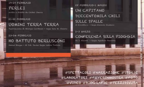 Teatro Trastevere – “TRASTE-STORIE”  PEZZI DI VITA