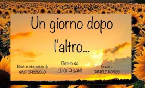 Un mese al Teatro Bernini di Ariccia: comincia Gino Criscuolo con “Un giorno dopo l’altro”