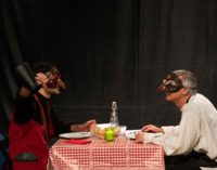 Teatro Tordinona-Dialogo tra Prometheu e Sisifou  intorno al fegato con le cipolle