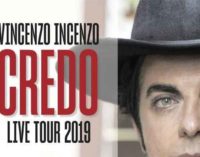 Teatro di Rocca di Papa – VINCENZO INCENZO  CREDO Live Tour 2019