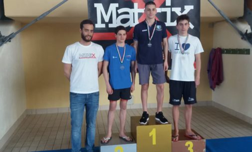 Due medaglie d’oro, una d’argento e una di bronzo per i ragazzi dell’F&D H2O al Trofeo Matrix