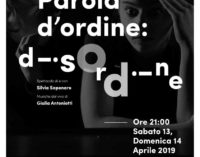 TEATRO IVELISE – “PAROLA D’ORDINE: DISORDINE”