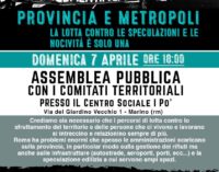 ASSEMBLEA PUBBLICA CON I COMITATI TERRITORIALI