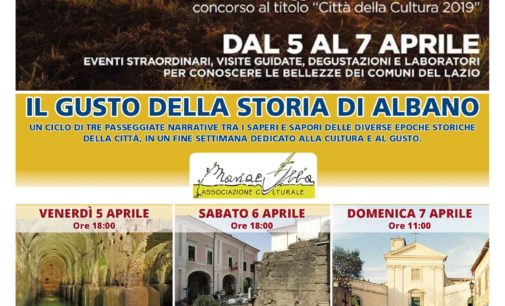 “Il gusto della storia di Albano”