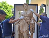 Parte per il Getty Museum di Los Angeles la statua di Demetra