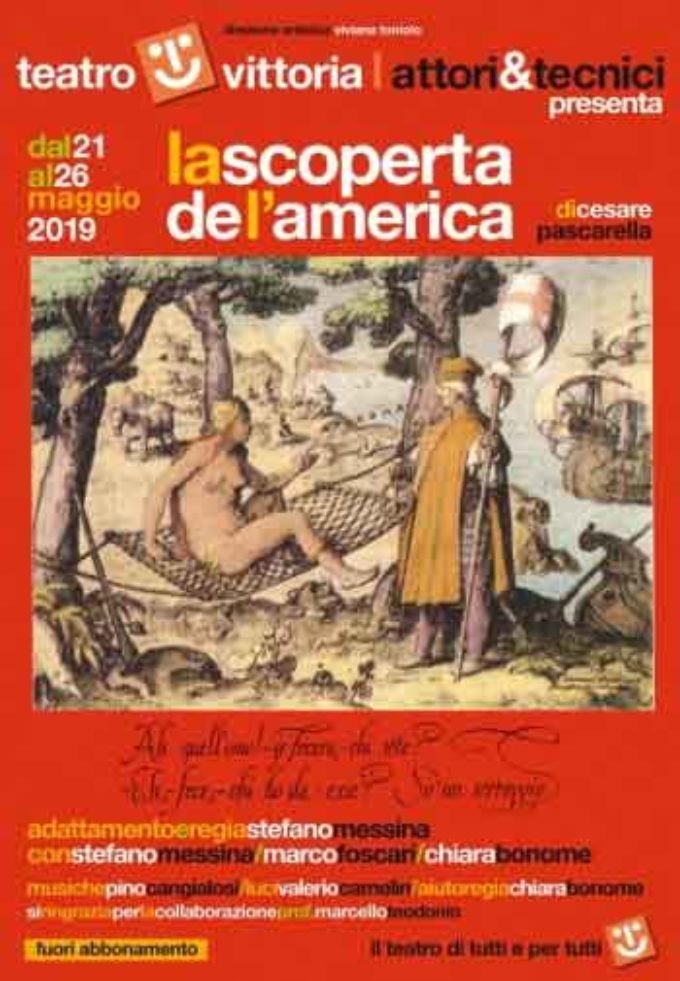 TEATRO VITTORIA / ATTORI&TECNICI – La scoperta de l’America