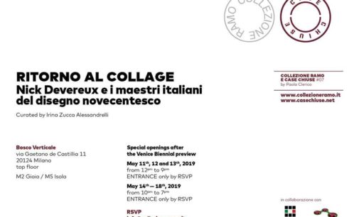 Ritorno al collage Nick Devereux e i maestri italiani del disegno novecentesco