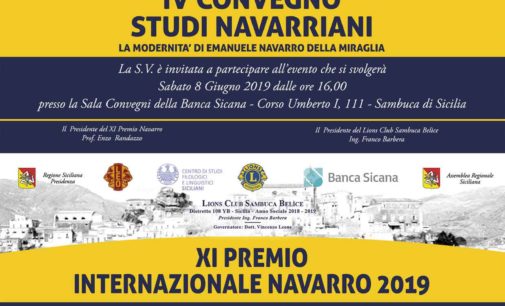 XI Premio Internazionale Navarro 2019