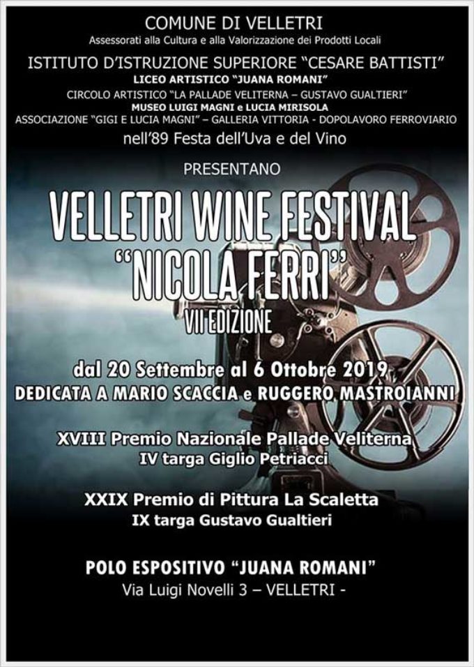 VELLETRI WINE FESTIVAL “NICOLA FERRI”