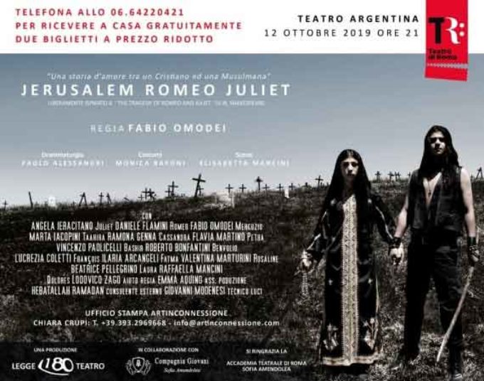 Teatro Argentina di Roma – JERUSALEM ROMEO JULIET