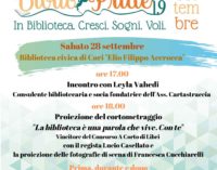 In biblioteca. Cresci. Sogni. Voli. Il Bibliopride 2019 a Cori con Leyla Vahedi