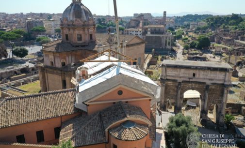 Euroma2 sostenitore del progetto “Insieme Ri-costruiamo” per il ripristino della  Chiesa di San Giuseppe dei Falegnami in Roma