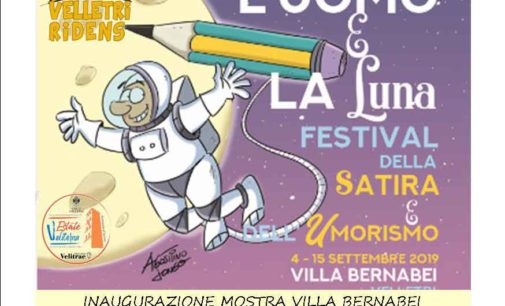 V edizione di Velletri Ridens. Concorso nazionale dell’umorismo e della satira. Tema: L’uomo e la Luna.