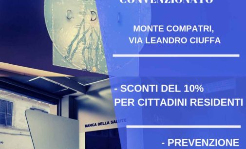 MONTE COMPATRI – SALUTE: “UNA CONVENZIONE PER LA PREVENZIONE