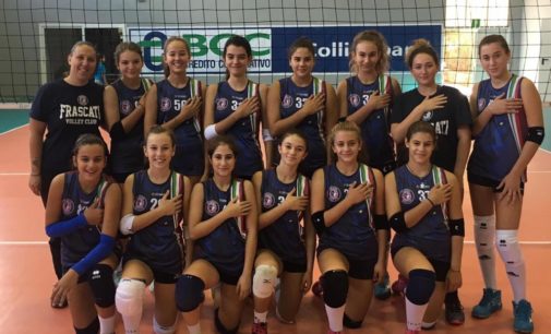 Volley Club Frascati (Under 14/f), Mola: “Ragazze concentrate, buona la prima di campionato”