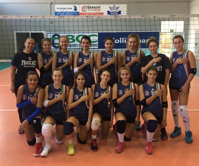 Volley Club Frascati (Under 14/f), Mola: “Ragazze concentrate, buona la prima di campionato”