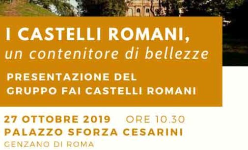 Palazzo Sforza Cesarini ospita la presentazione del Gruppo FAI Castelli Romani