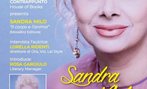 In Campania dal 5 al 7 ottobre: Sandra Milo ‘Il corpo e l’anima’