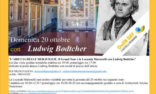 Domenica 20 ottobre apertura Locanda Martorelli