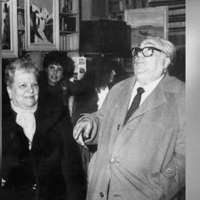 Tributo alla romanità: Aldo e Elena Fabrizi