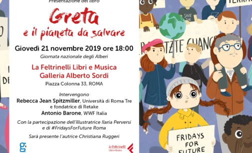 Giornata degli Alberi: “Greta e il pianeta da salvare”