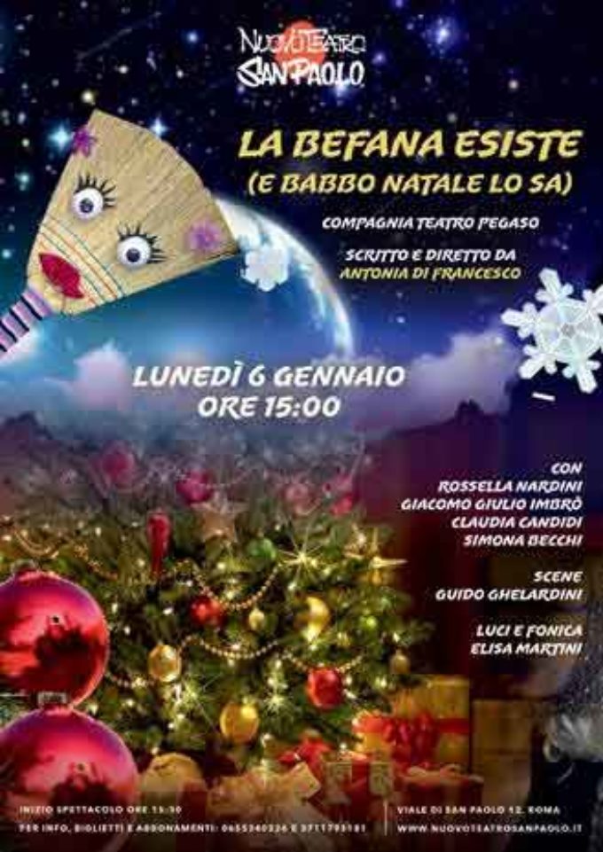 LA BEFANA ESISTE (E BABBO NATALE LO SA)