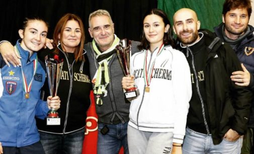 Frascati Scherma, week-end memorabile: due titoli italiani e due bronzi ai campionati Under 23