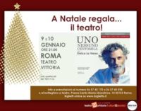 A NATALE REGALA IL TEATRO “UNO NESSUNO CENTOMILA” CON ENRICO LO VERSO VA IN SCENA A ROMA