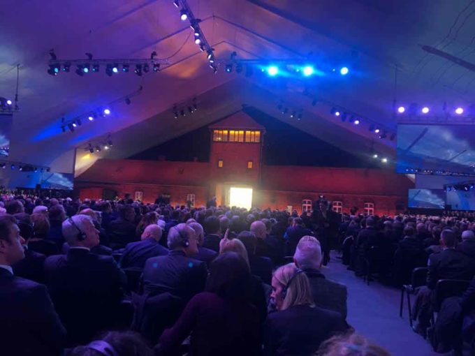 Cori alle celebrazioni per il 75° anniversario della liberazione del campo di sterminio di Auschwitz