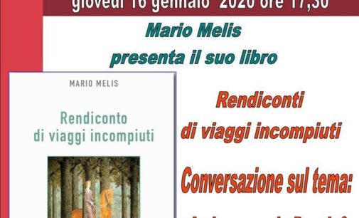 In biblioteca a Zagarolo “Rendiconti di viaggi incompiuti”, la poesia di Melis