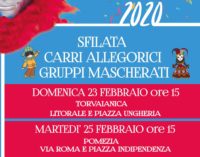 Febbraio mese d’amore e divertimento. Pomezia festeggia San Valentino e Carnevale