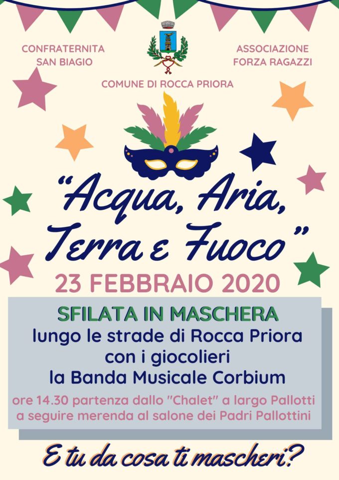 Carnevale a Rocca Priora