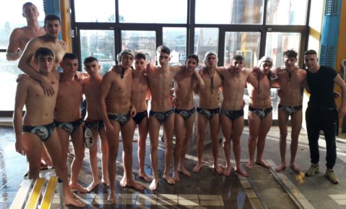 Pallanuoto, under 20 maschile: nel big match trionfo F&D Waterpolis, girone di andata che si chiude al primo posto