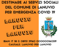 Covid 19, al via Lanuvio per Lanuvio