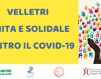 Velletri unita e solidale contro il Covid-19