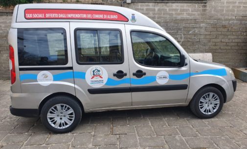 Albano Laziale, i Servizi Sociali inaugurano il Taxi Sociale per gli spostamenti delle persone fragili