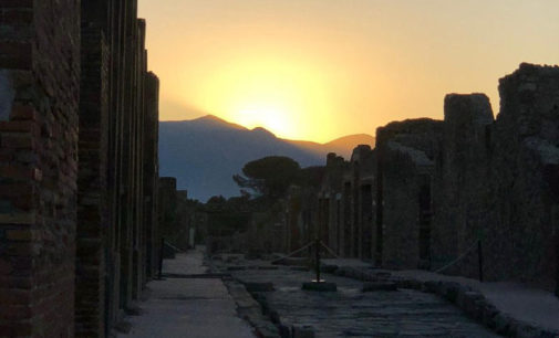 POMPEI E IL SOLSTIZIO D’ESTATE  Orientamento urbano e orientamento astronomico