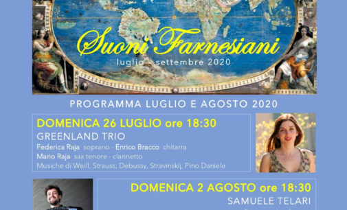 Bis a Palazzo Farnese di Caprarola per gli Sfaccendati con il Greenland Trio 