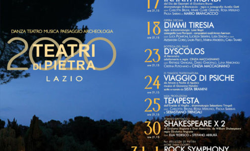 Teatri di Pietra, Spartacus apre la rassegna  all’anfiteatro romano di Sutri