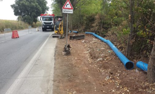 Acqua a Pomezia, in corso i lavori a via dei Castelli Romani