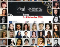 CONCORSO INTERNAZIONALE MUSICA SACRA: l’edizione 2020 dall’1 al 4 settembre