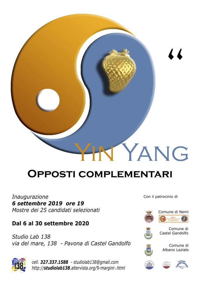 9″ Yin Yang, Opposti Complementari. Terza edizione della mostra concorso
