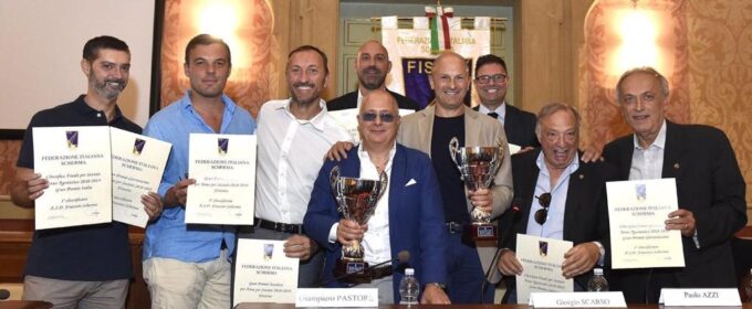 Frascati Scherma, ecco il 12esimo scudetto: “Dedicato a Gaetano Frezza e Roberto D’Alessio”