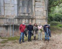 Roma/Monte San Biagio(LT). Via Francigena salva platani