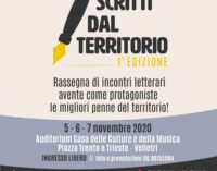 Arriva la prima rassegna per gli “Scritti dal territorio”