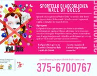 Genova – È ATTIVO DA OGGI LO SPORTELLO DI ACCOGLIENZA WALL OF DOLLS