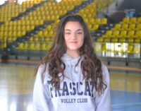Volley Club Frascati, la giovanissima istruttrice Sofia Falanga: “Mi piace molto stare in palestra”