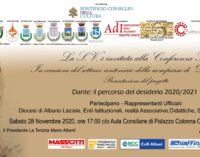 Marino – Si presenta il Progetto “Dante: il percorso del desiderio 2020/2021”