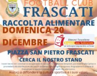 Football Club Frascati, un Natale di solidarietà: domenica la raccolta di generi alimentari in piazza