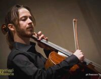 Il violoncello di Michele Marco Rossi per il concerto conclusivo del 56° Festival Pontino di Musica